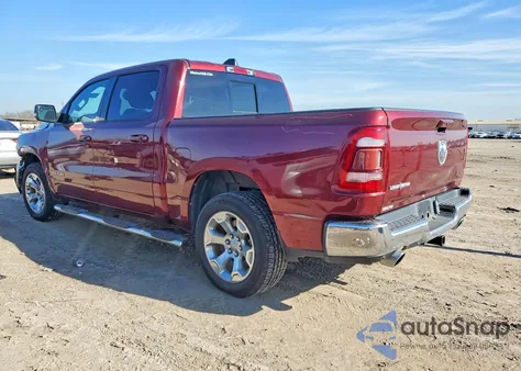 2021 Ram 1500 Big Horn z USA, uszkodzony, nr VIN 1C6RREFT2MN673643